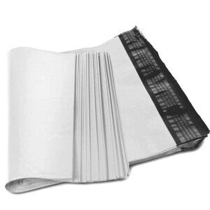 40 6x9 White Designer Polymailer
